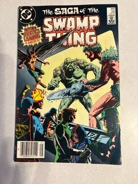 Saga of the Swamp Thing #24 (1984)DC Comic Alan Moore Justice League Appearance